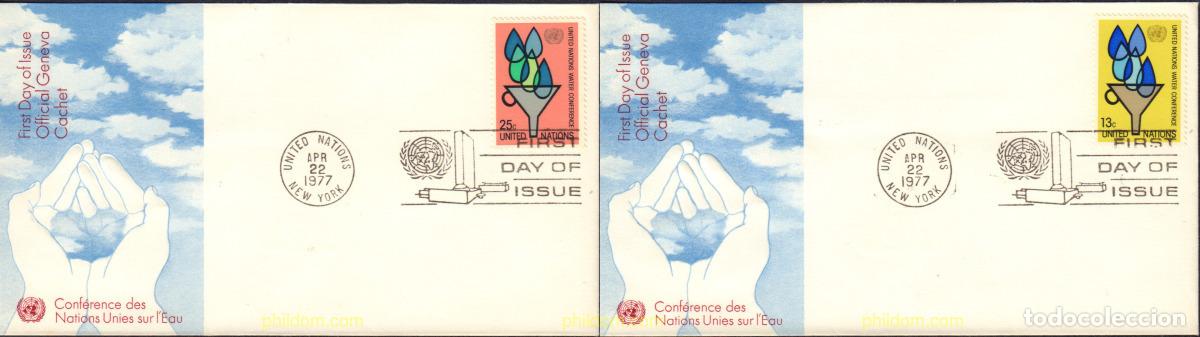 Briefmarken: 441066 MNH NACIONES UNIDAS. Nueva York 1977 CONFERENCIA DE LAS NACIONES UNIDAS SOBRE EL AGUA