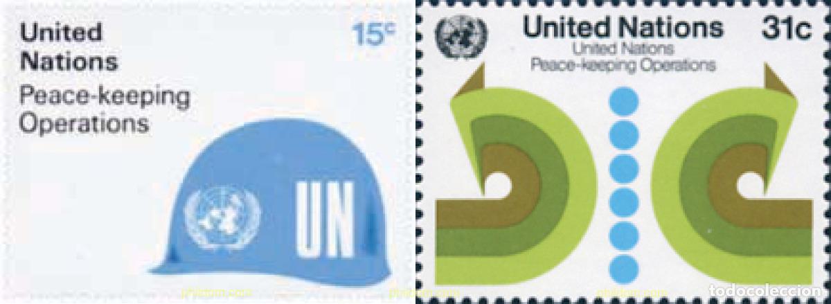 Briefmarken: 127206 MNH NACIONES UNIDAS. Nueva York 1980 OPERACIONES PARA EL MANTENIMIENTO DE LA PAZ