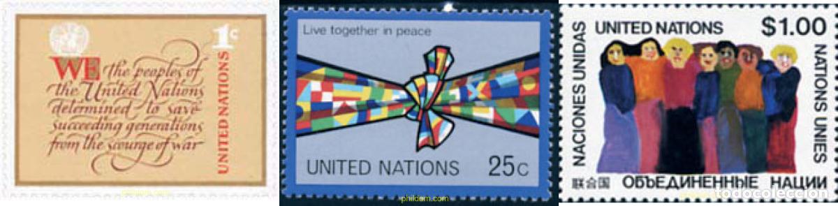 Stamps: 127186 MNH NACIONES UNIDAS. Nueva York 1978 MOTIVOS VARIOS