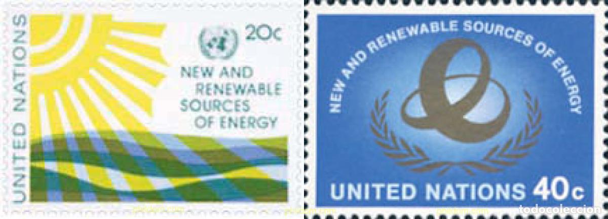 Stamps: 127214 MNH NACIONES UNIDAS. Nueva York 1981 CONFERENCIA SOBRE LAS FUENTES DE ENERGIA RENOVABLES