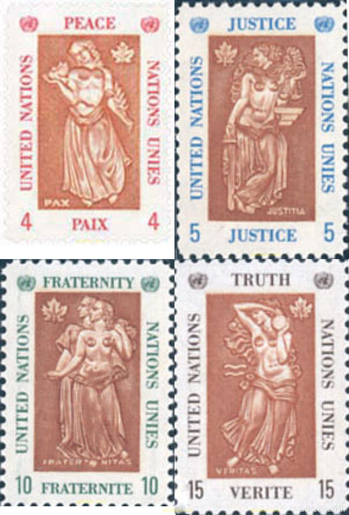Stamps: 678694 MNH NACIONES UNIDAS. Nueva York 1967 EXPOSICION UNIVERSAL DE MONTREAL