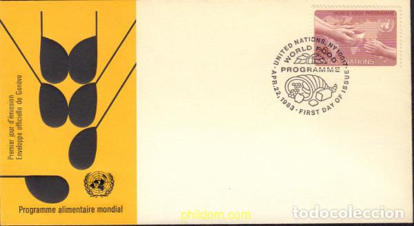 Sellos: 441098 MNH NACIONES UNIDAS. Nueva York 1983 PROGRAMA ALIMENTARIO MUNDIAL