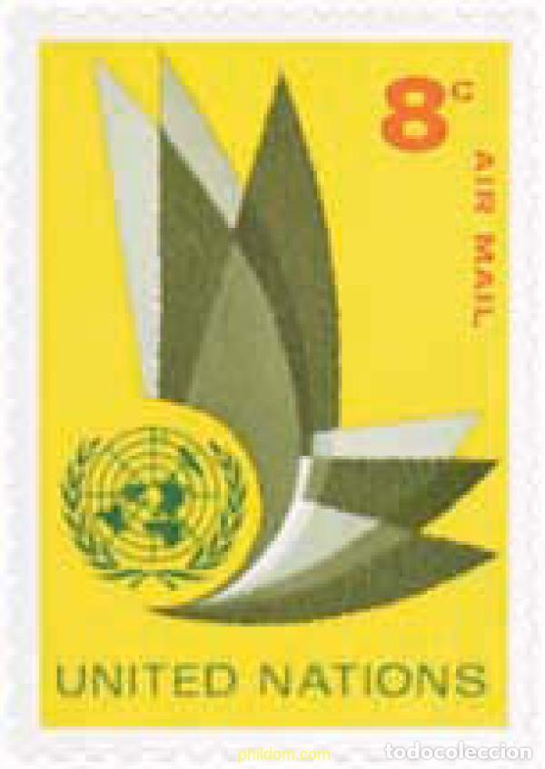 Sellos: 360225 MNH NACIONES UNIDAS. Nueva York 1963 MOTIVOS VARIOS