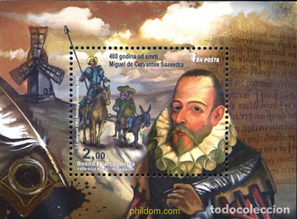Sellos: 360889 MNH BOSNIA-HERZEGOVINA 2016 MIGUEL DE CERVANTES
