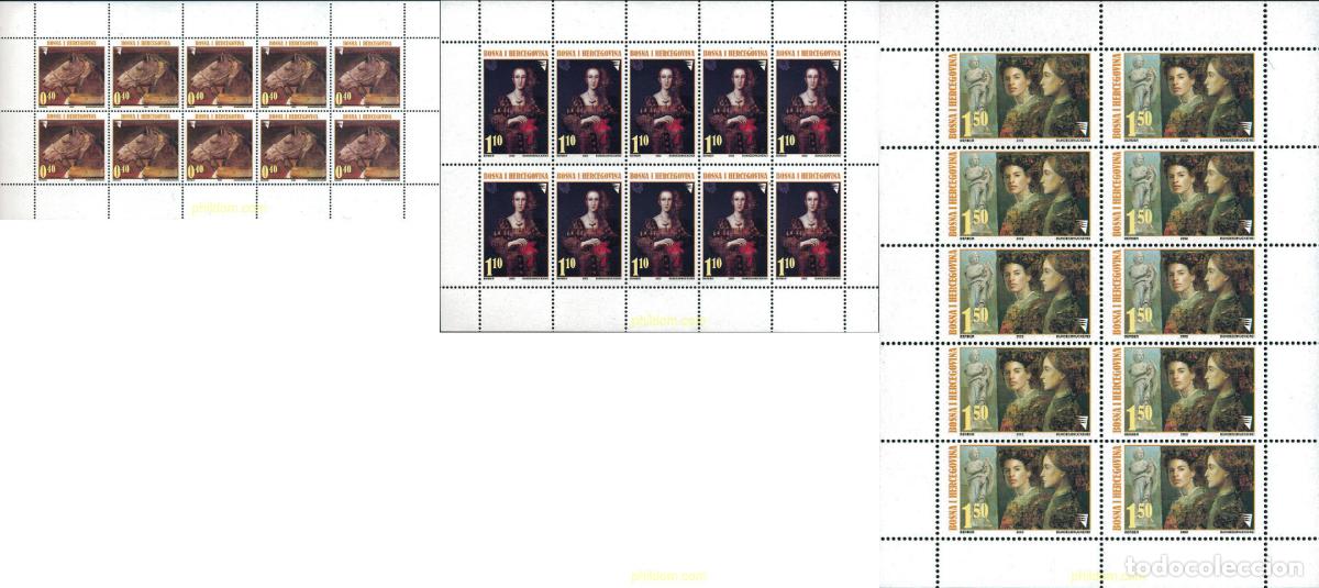 Stamps: 127497 MNH BOSNIA-HERZEGOVINA 2002 ARTE