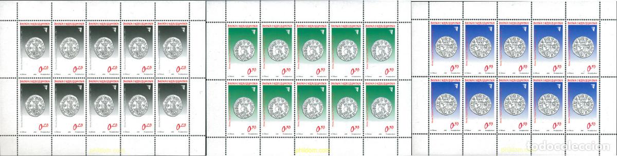 Stamps: 127495 MNH BOSNIA-HERZEGOVINA 2002 MONEDAS