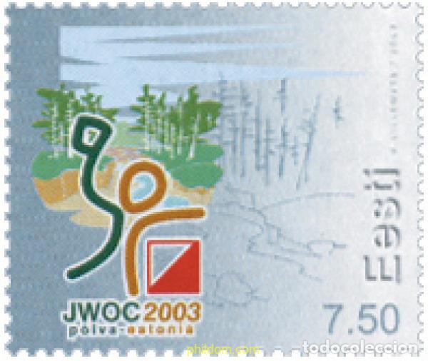 Sellos: 127554 MNH ESTONIA 2003 14 CAMPEONATO MUNDIAL DE ORIENTACION PARA JOVENES