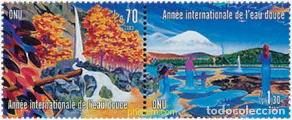 Sellos: 127711 MNH NACIONES UNIDAS. Ginebra 2003 A&Ntilde;O INTERNACIONAL DEL AGUA