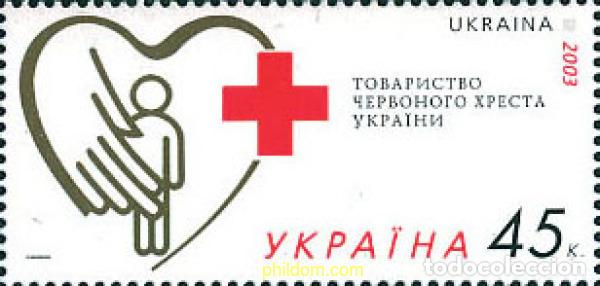Sellos: 127772 MNH UCRANIA 2003 CRUZ ROJA