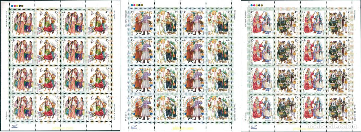Sellos: 127762 MNH UCRANIA 2002 TRADICIONES
