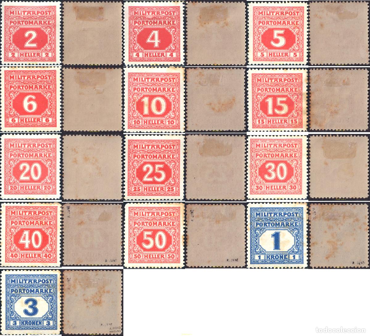 Sellos: 791457 HINGED BOSNIA-HERZEGOVINA 1916 TASAS