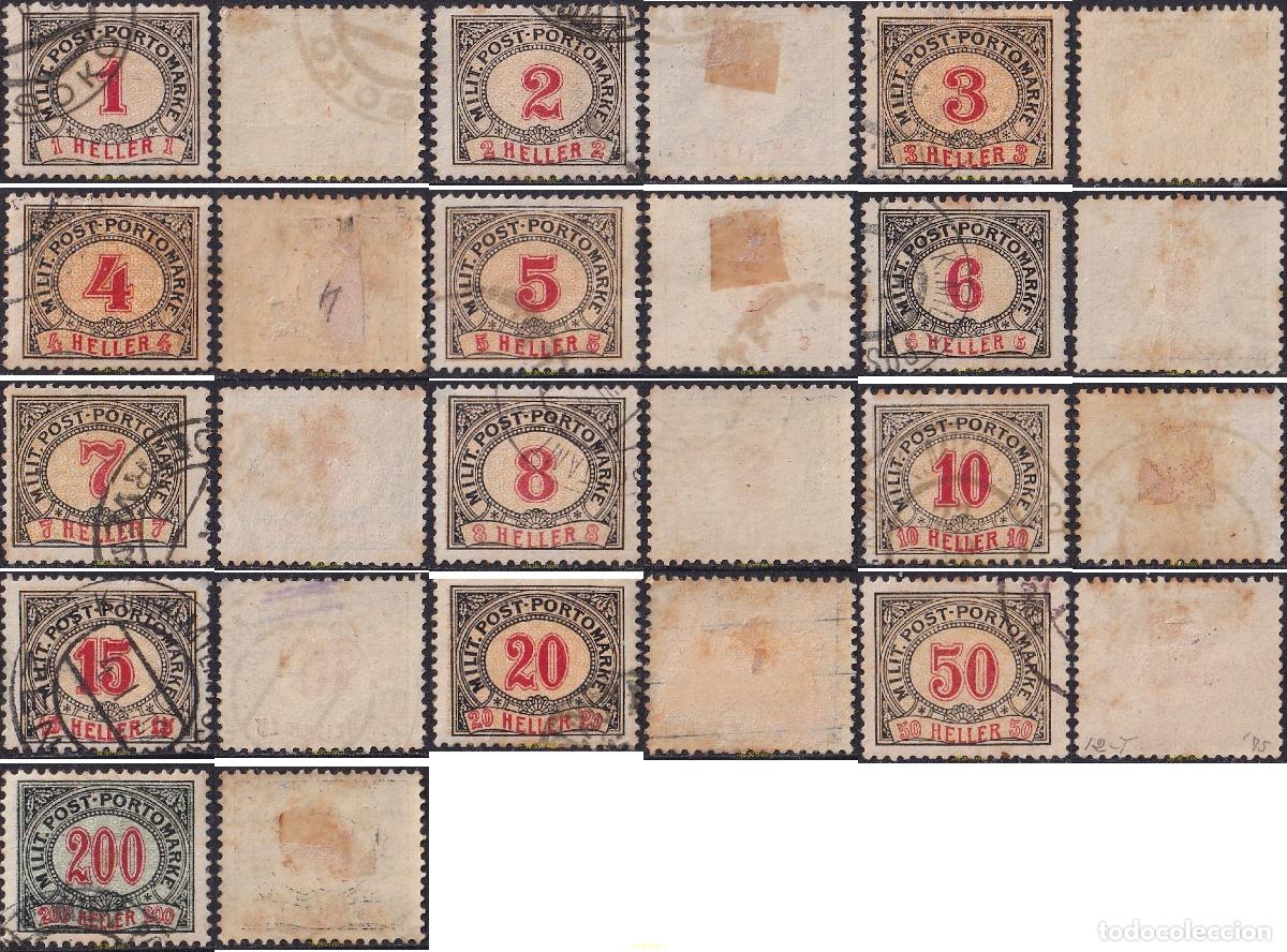Sellos: 791459 USED BOSNIA-HERZEGOVINA 1904 TASAS