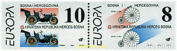 Sellos: 6824 MNH BOSNIA-HERZEGOVINA. Adm Croata 1994 EUROPA CEPT. GRANDES DESCUBRIMIENTOS