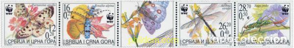 Sellos: 131833 MNH SERBIA Y MONTENEGRO 2004 WWF