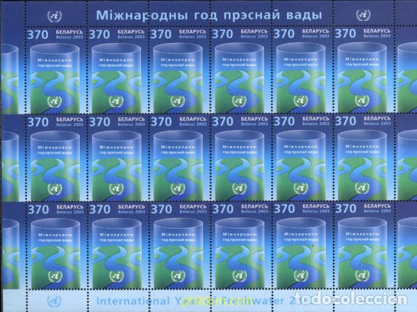 Sellos: 132087 MNH BIELORRUSIA 2003 A&Ntilde;O MUNDIAL DEL AGUA DULCE