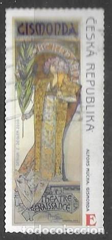 Sellos: SELLO USADO DE R.CHECA 2010, YT 563