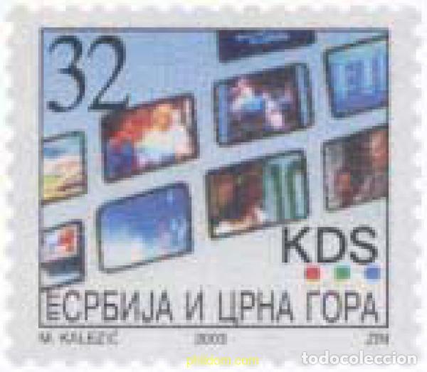 Sellos: 361381 MNH SERBIA Y MONTENEGRO 2003 SERVICIO POSTAL