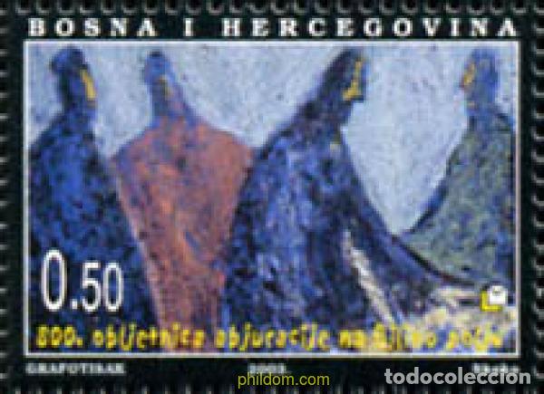 Timbres: 135031 MNH BOSNIA-HERZEGOVINA. Adm Croata 2003 800 ANIVERSARIO DE LA ABJURACION DE BILINO POLJE