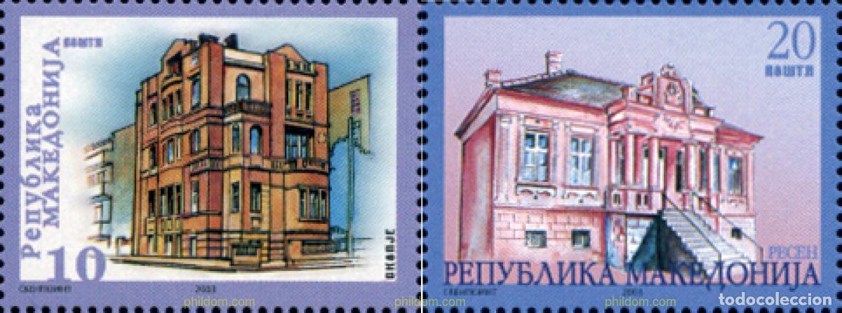 Sellos: 135073 MNH MACEDONIA 2003 ARQUITECTURA