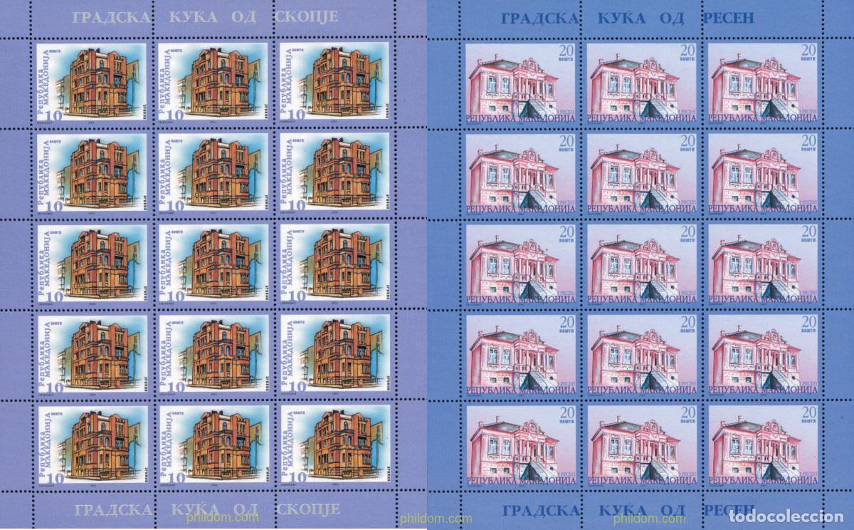 Sellos: 135074 MNH MACEDONIA 2003 ARQUITECTURA