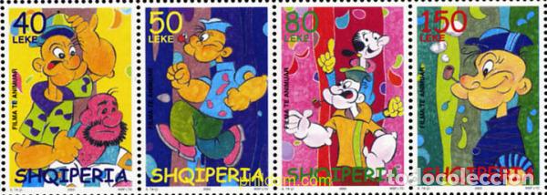 Stamps: 136243 MNH ALBANIA 2003 70 ANIVERSARIO DE POPEYE