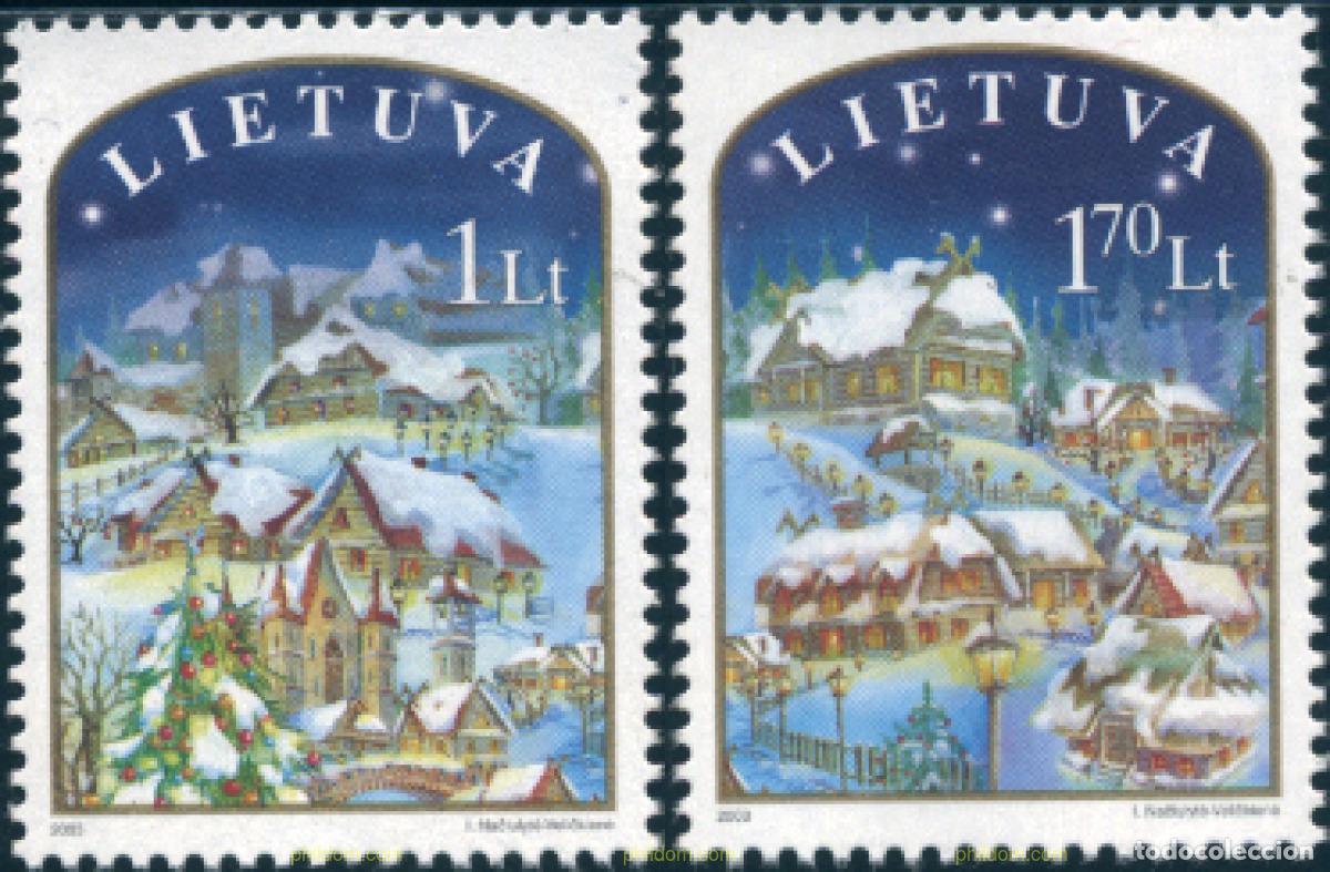 Sellos: 136821 MNH LITUANIA 2003 NAVIDAD