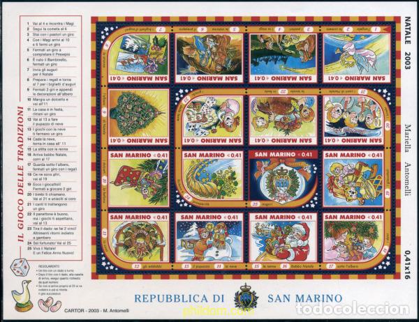 Sellos: 141553 MNH SAN MARINO 2003 NAVIDAD