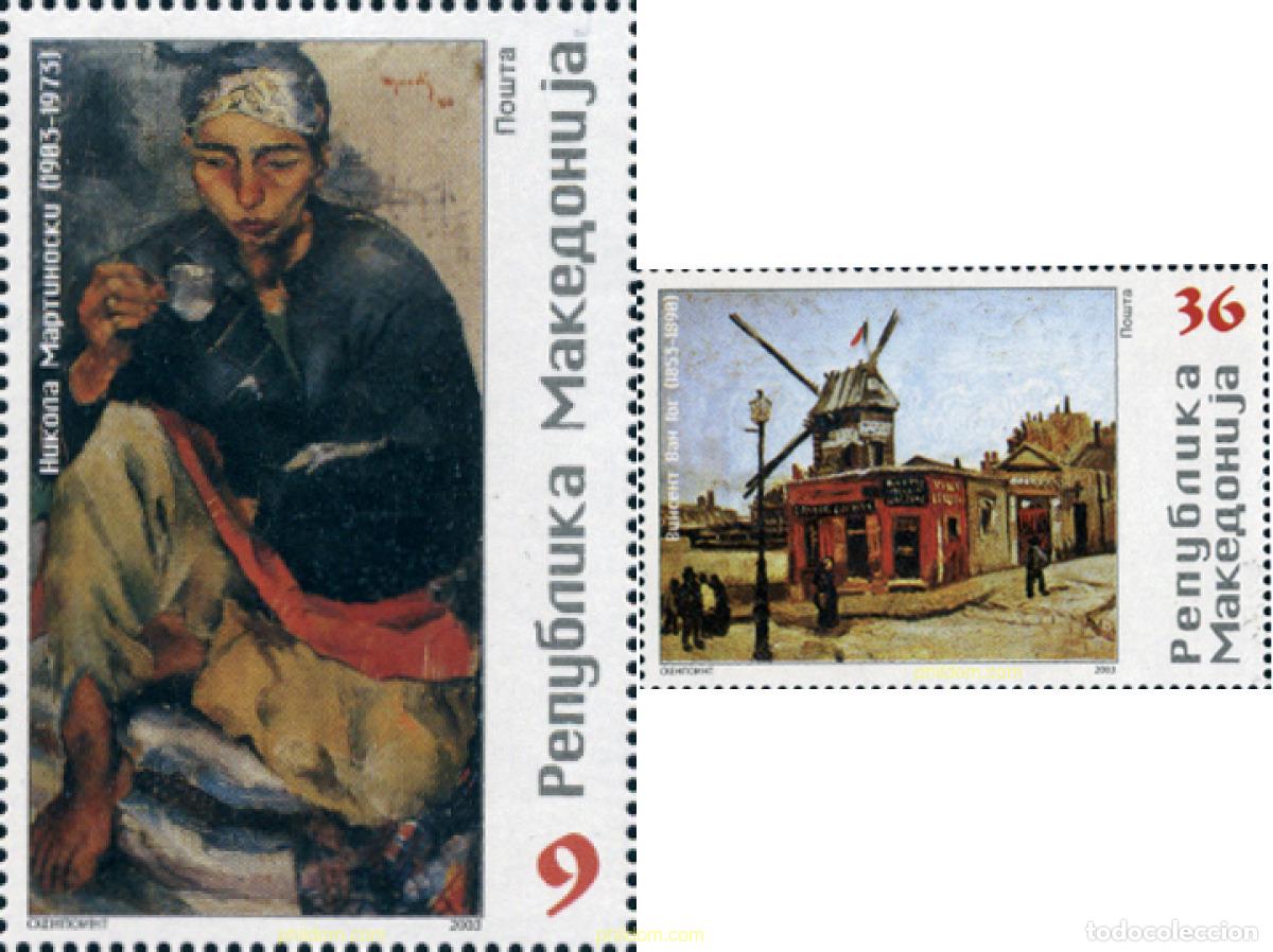 Sellos: 136822 MNH MACEDONIA 2003 CENTENARIOS