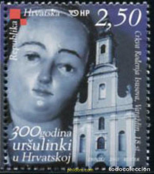 Sellos: 136998 MNH CROACIA 2003 300 ANIVERSARIO DE LOS URSULINOS EN CROACIA