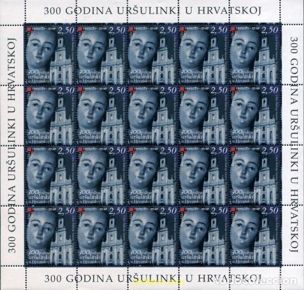 Sellos: 136999 MNH CROACIA 2003 300 ANIVERSARIO DE LOS URSULINOS EN CROACIA