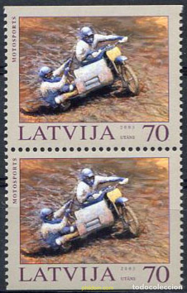Sellos: 218110 MNH LETONIA 2003 MOTOCROSS