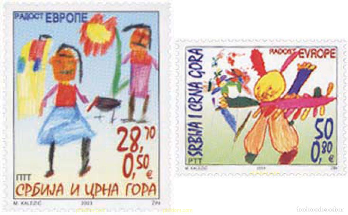 Sellos: 137045 MNH SERBIA Y MONTENEGRO 2003 DIA MUNDIAL DEL NI&Ntilde;O