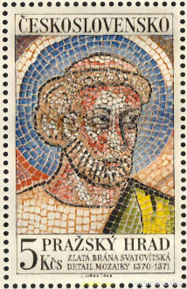 Sellos: 137284 MNH CHECOSLOVAQUIA 1968 CASTILLO DE PRAGA