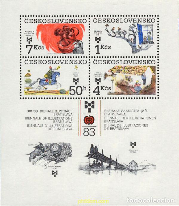 Sellos: 137305 MNH CHECOSLOVAQUIA 1983 BIB 83. 9 BIENAL DE ILUSTRACIONES DE LIBROS INFANTILES.