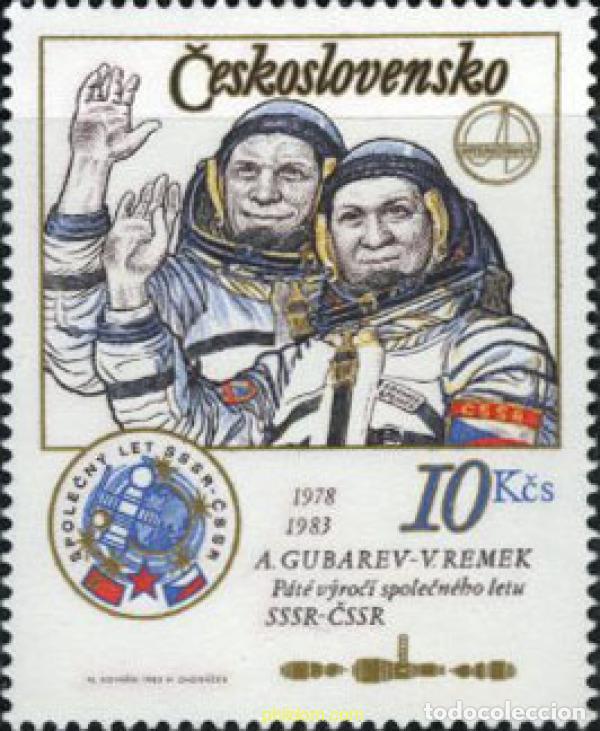 Sellos: 137304 MNH CHECOSLOVAQUIA 1983 PROGRAMA INTERCOSMOS