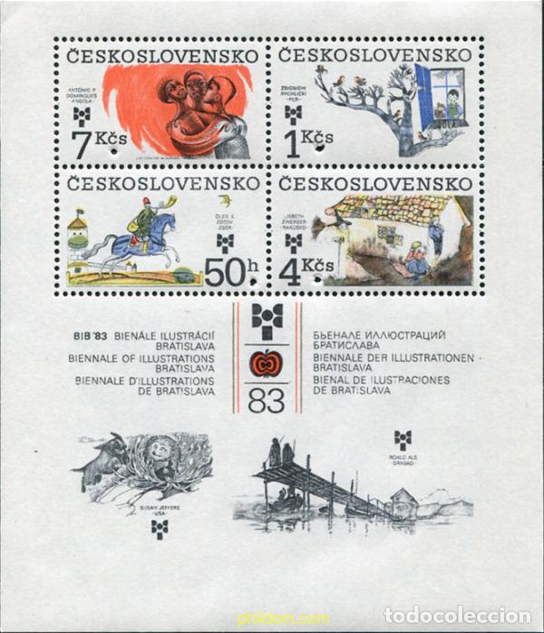Sellos: 682247 MNH CHECOSLOVAQUIA 1983 BIB 83. 9 BIENAL DE ILUSTRACIONES DE LIBROS INFANTILES.