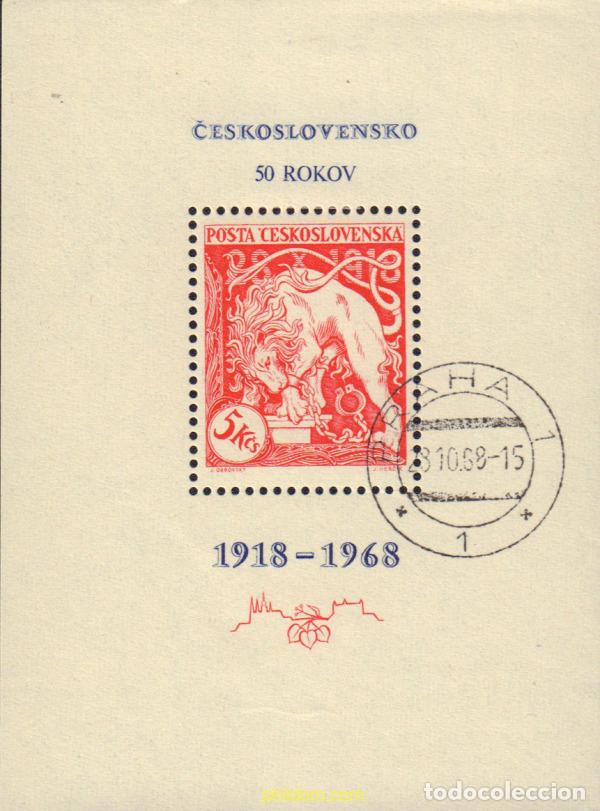 Briefmarken: 372391 USED CHECOSLOVAQUIA 1968 50 ANIVERSARIO DE CHECOSLOVAQUIA