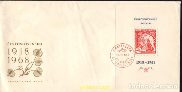 Briefmarken: 444529 MNH CHECOSLOVAQUIA 1968 50 ANIVERSARIO DE CHECOSLOVAQUIA