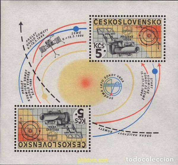 Sellos: 638532 MNH CHECOSLOVAQUIA 1985 PROGRAMA INTERCOSMOS