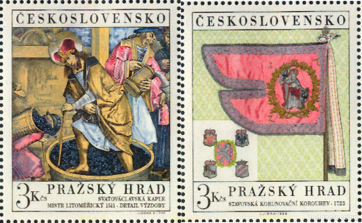 Sellos: 137415 MNH CHECOSLOVAQUIA 1969 CASTILLO DE PRAGA