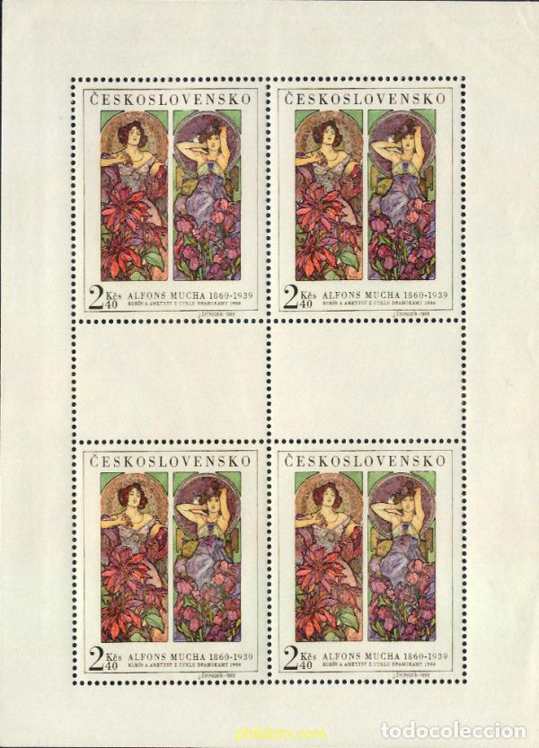 Sellos: 137418 MNH CHECOSLOVAQUIA 1969 PINTURAS