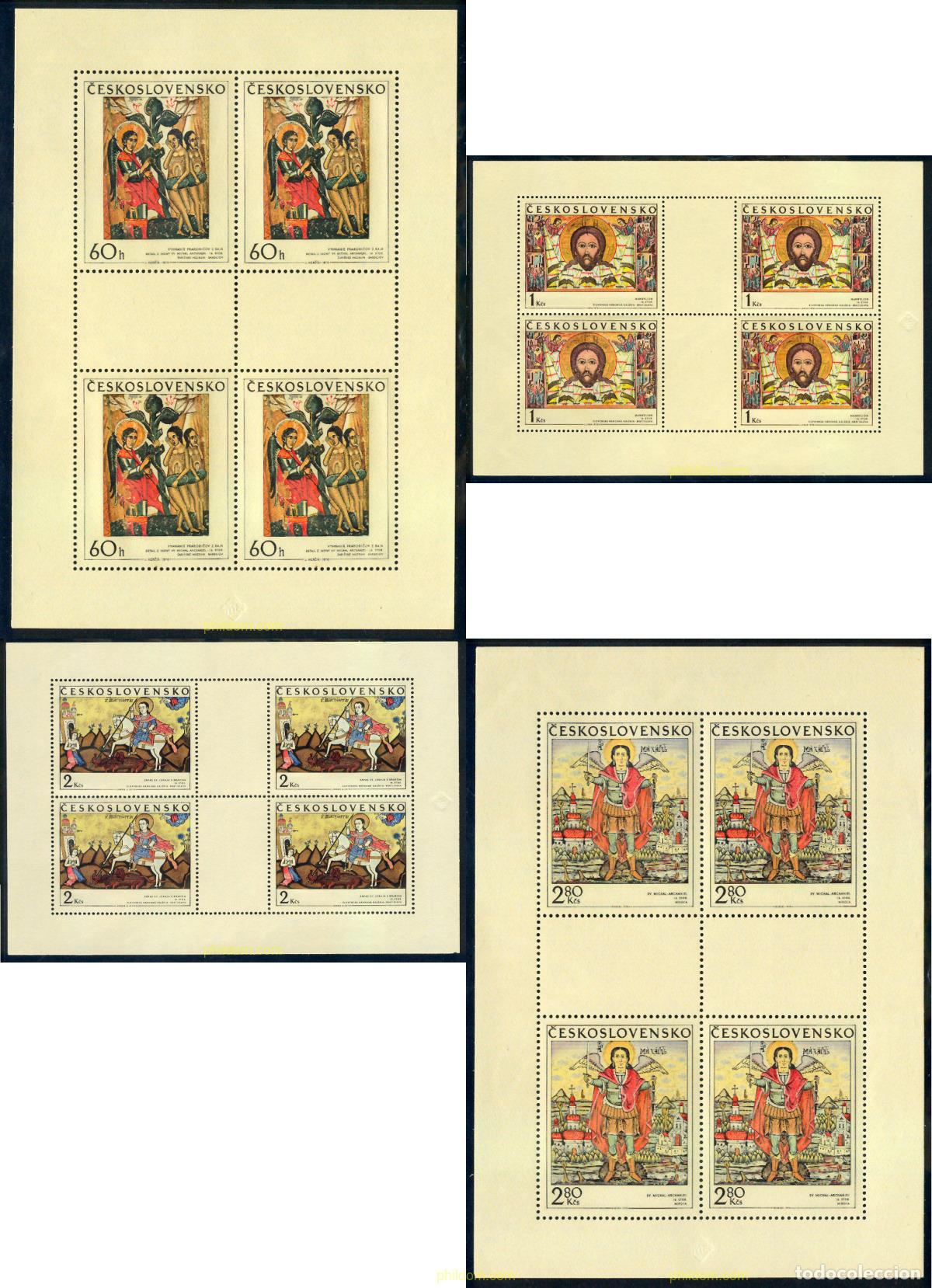 Sellos: 137432 MNH CHECOSLOVAQUIA 1970 ICONOS