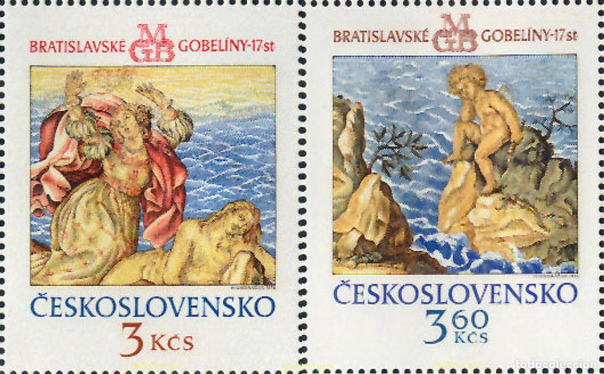 Selos: 137476 MNH CHECOSLOVAQUIA 1976 TAPICES