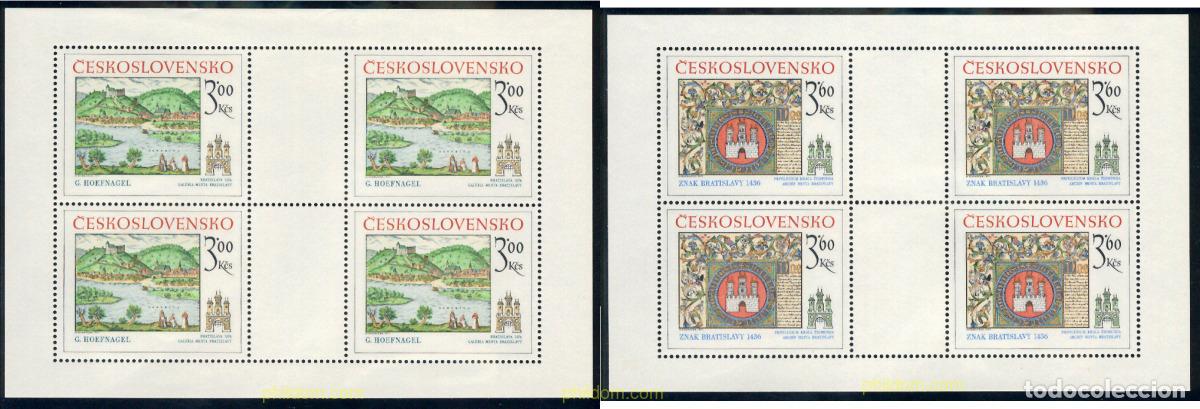 Sellos: 137494 MNH CHECOSLOVAQUIA 1977 MOTIVOS HISTORICOS DE BRATISLAVA