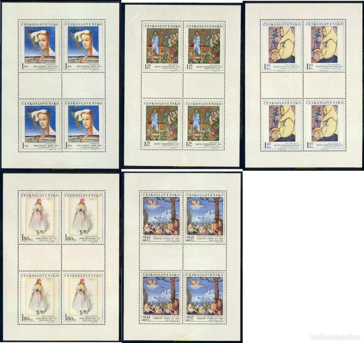 Sellos: 137437 MNH CHECOSLOVAQUIA 1971 PINTURAS