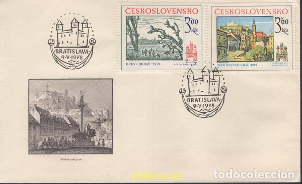 Sellos: 444601 MNH CHECOSLOVAQUIA 1978 MOTIVOS HISTORICOS DE BRATISLAVA