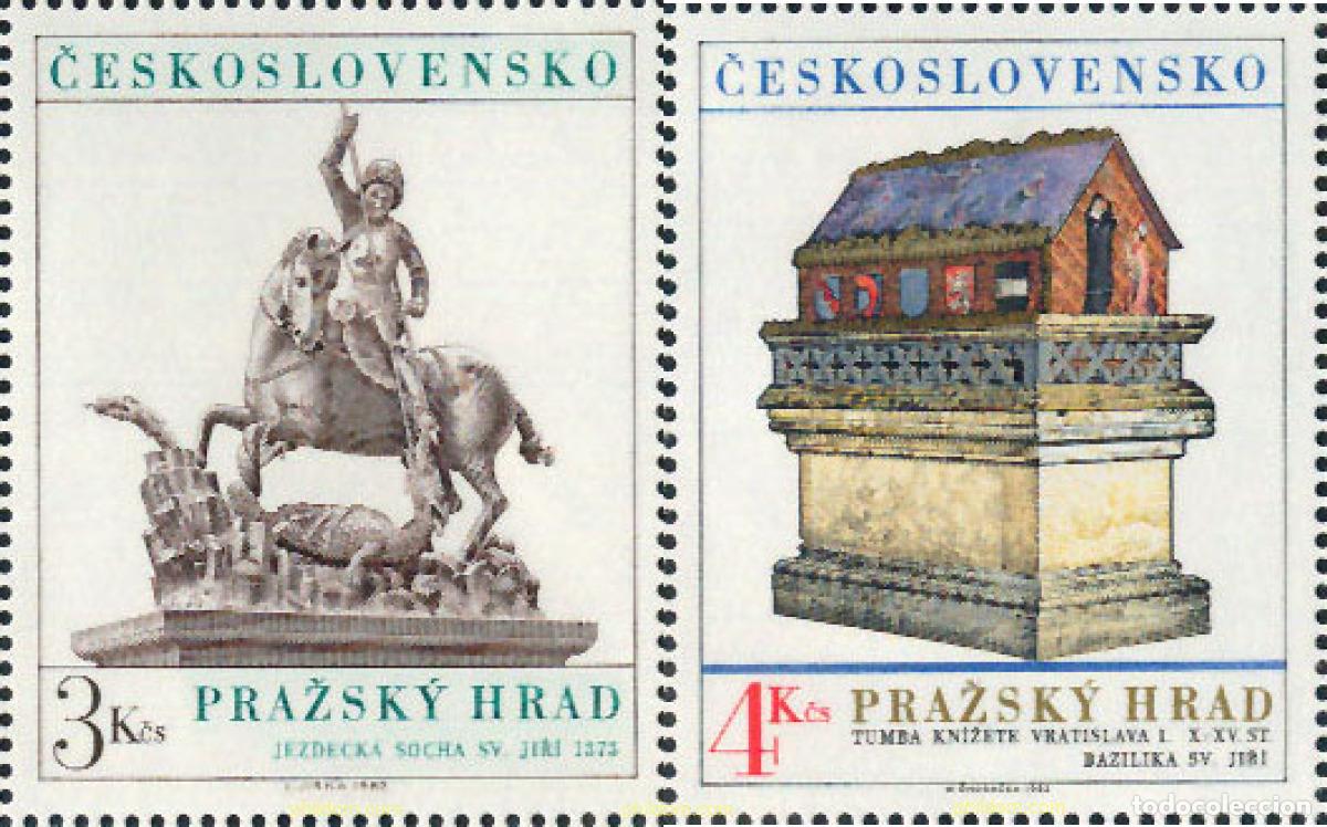 Sellos: 137528 MNH CHECOSLOVAQUIA 1982 CASTILLO DE PRAGA