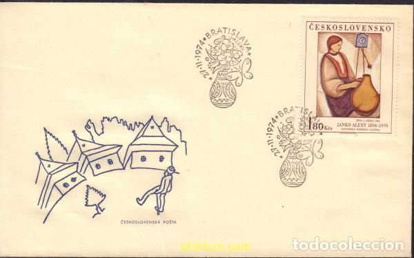 Sellos: 578366 MNH CHECOSLOVAQUIA 1974 PINTURAS