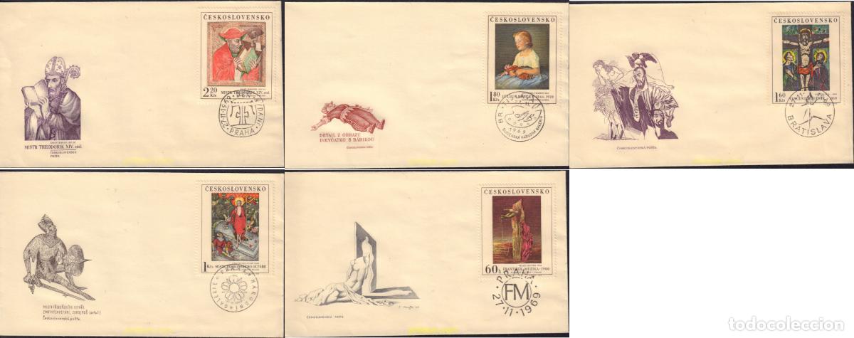 Sellos: 444574 MNH CHECOSLOVAQUIA 1969 PINTURAS