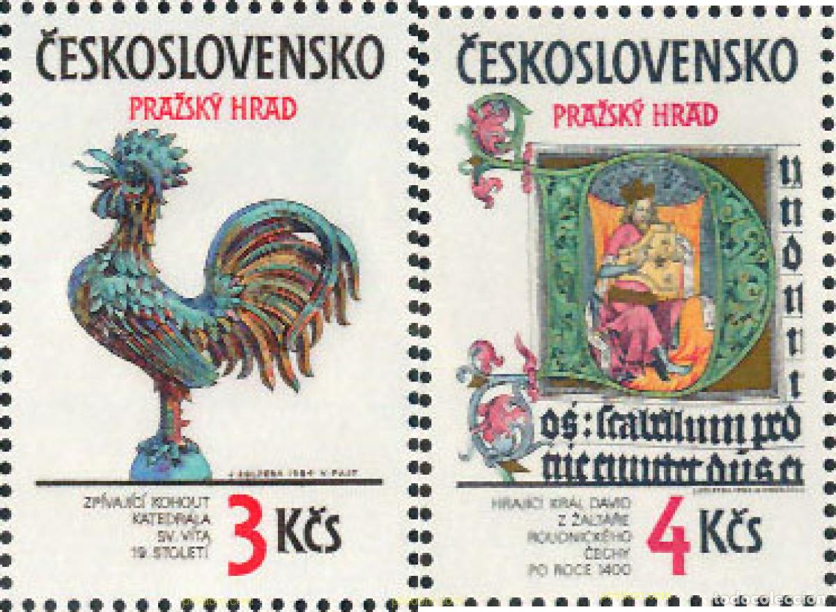 Sellos: 137537 MNH CHECOSLOVAQUIA 1984 CASTILLO DE PRAGA